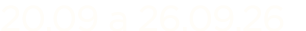 20.09 a 26.09.26