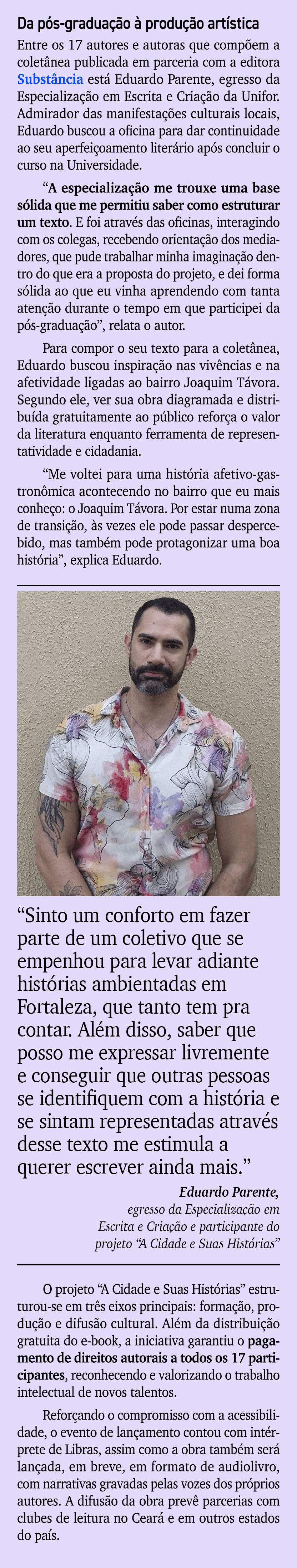 Da p s gradua o   produ  o art stica Entre os 17 autores e autoras que comp em a colet nea publicada em parceria com...