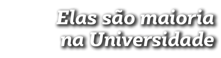 Elas são maioria na Universidade