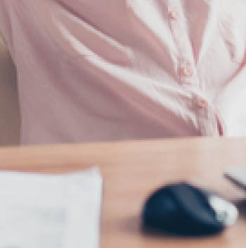 Stylish, pretty, charming, nice economist resting on chair with close eyes at desk in work place, having hands behind the head, dreaming, thinking about holidays, imagine vacation