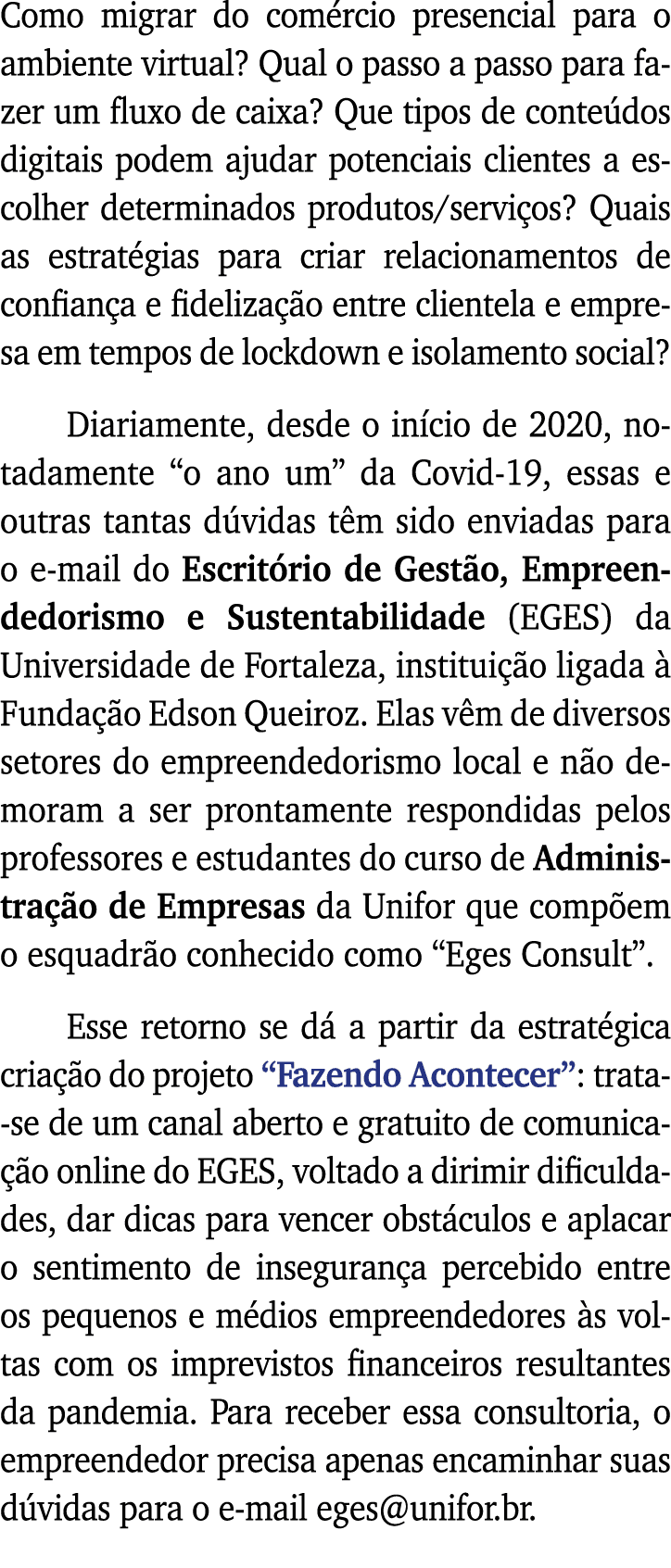 Como migrar do comércio presencial para o ambiente virtual  Qual o passo a passo para fazer um fluxo de caixa  Que ti   