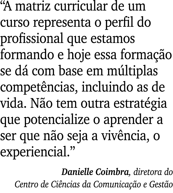  A matriz curricular de um curso representa o perfil do profissional que estamos formando e hoje essa formação se dá    