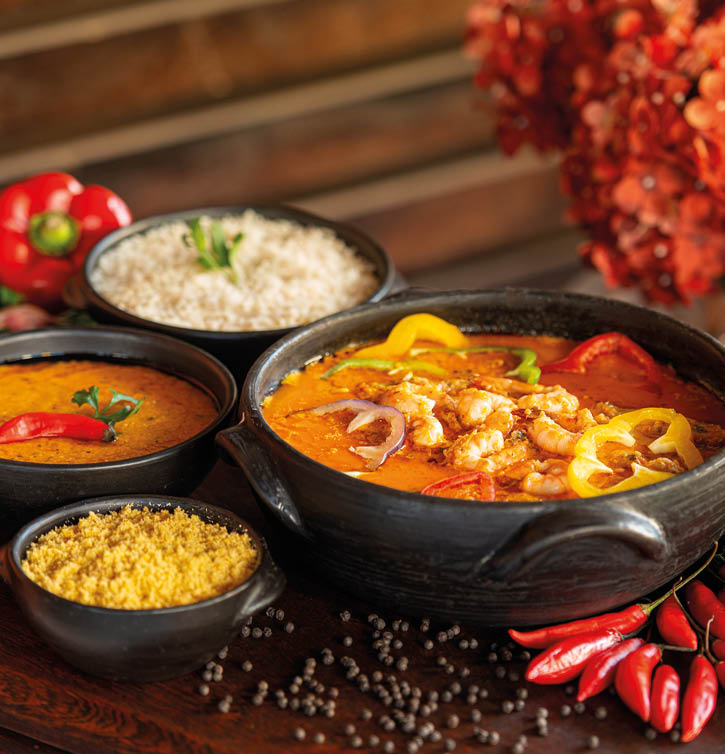 Traditional dish of Brazilian cuisine and consumed throughout the Brazilian coast 