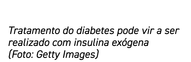 Tratamento do diabetes pode vir a ser realizado com insulina exógena (Foto: Getty Images)