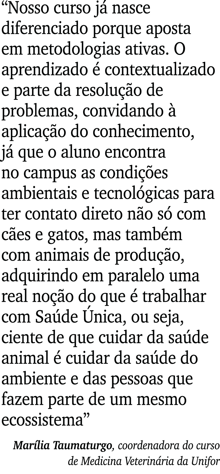  Nosso curso já nasce diferenciado porque aposta em metodologias ativas  O aprendizado é contextualizado e parte da r   