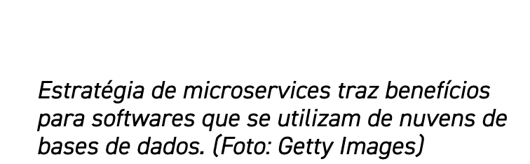 Estratégia de microservices traz benefícios para softwares que se utilizam de nuvens de bases de dados  (Foto: Getty    