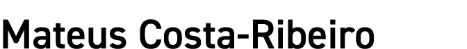 Mateus Costa-Ribeiro