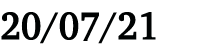 20 07 21