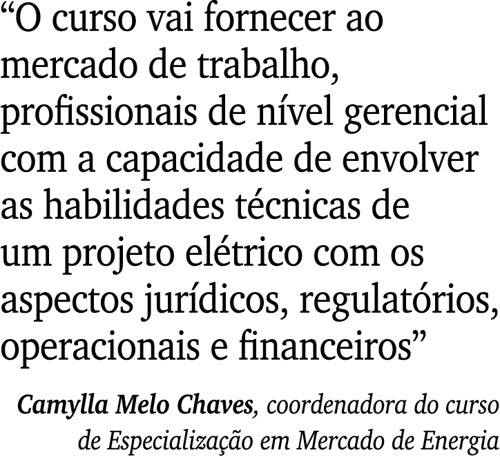  O curso vai fornecer ao mercado de trabalho, profissionais de nível gerencial com a capacidade de envolver as habili   