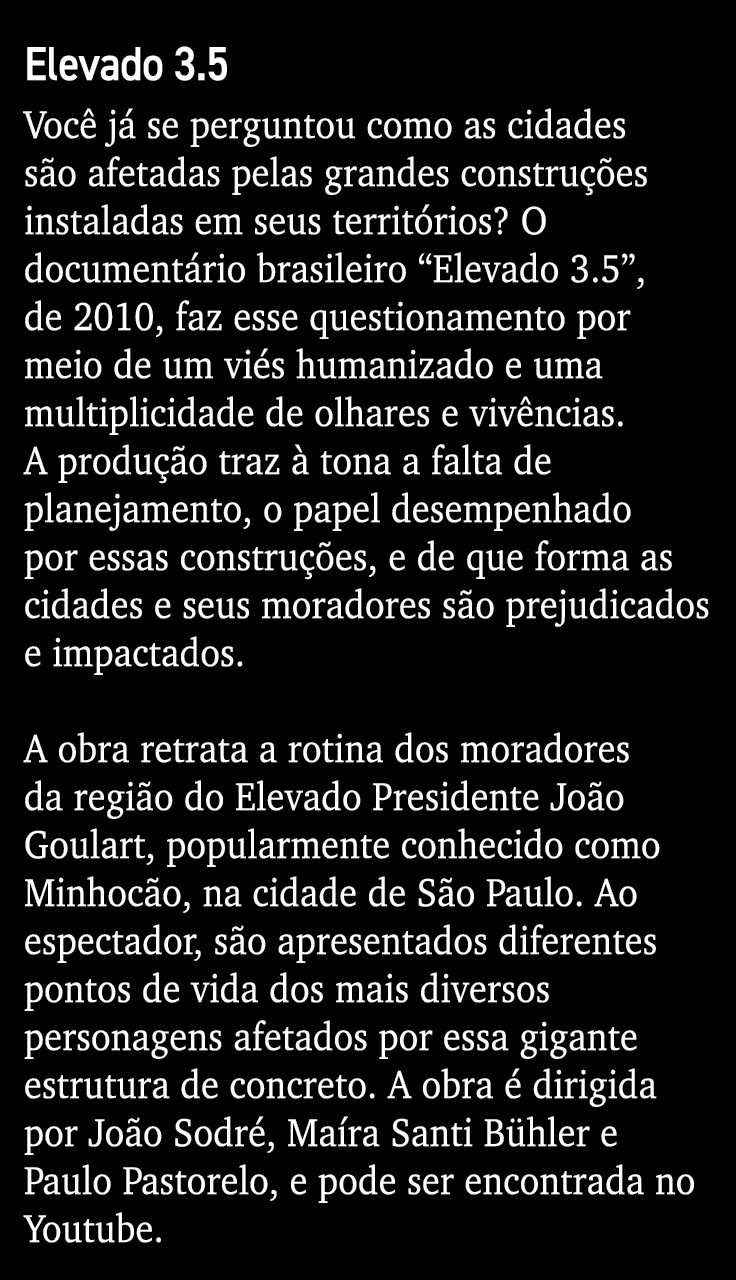Elevado 3 5 Você já se perguntou como as cidades são afetadas pelas grandes construções instaladas em seus território   