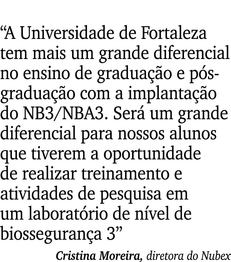  A Universidade de Fortaleza tem mais um grande diferencial no ensino de graduação e pós-graduação com a implantação    